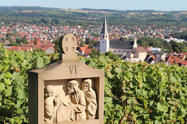 Jakobsweg: Kreuzweg bei Letzenbach