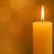 brennende Kerze