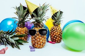 Party mit Piña Colada