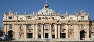 Frontansicht Petersdom