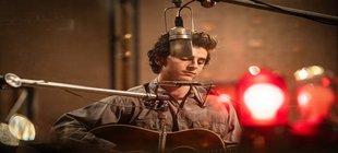 Timothée Chalamet als Bob Dylan