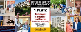 Ausgezeichnet: Augustinum ist Testsieger 2025