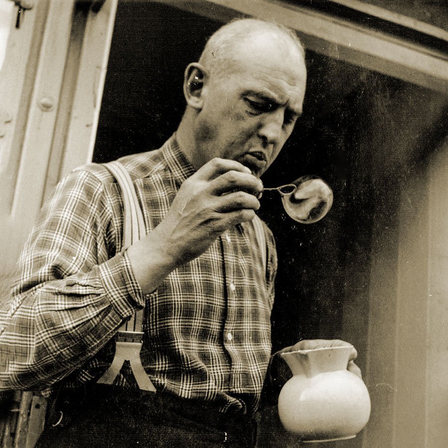 Rolf Hein, der Erfinder von Pustefix