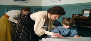 Lehrerin und Kind