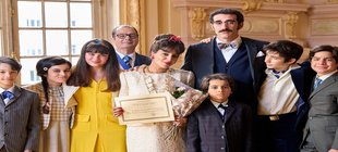 Eine Famile, ca. zehn Personen