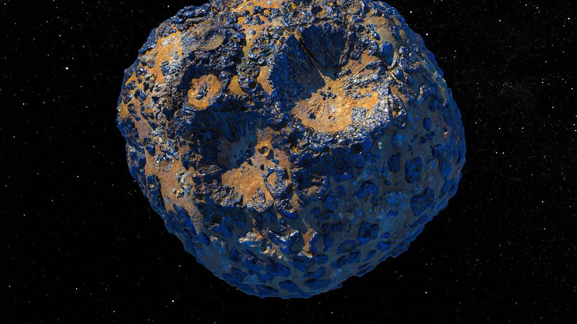 Illustration Asteroid Psyche