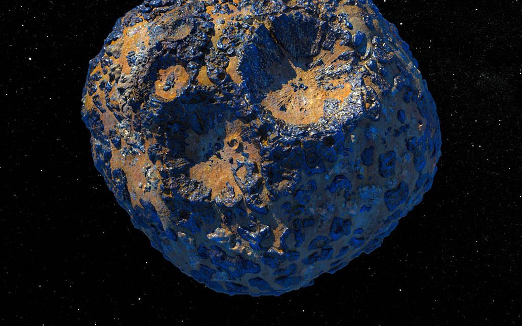 Illustration Asteroid Psyche