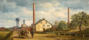 Heinz Eickholt: Zeche Prosper II, Bottrop, um 1960