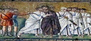 Gemälde mit der Szene Judaskuss