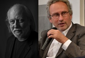 László Krasznahorkai und Michael Serrer